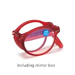 Red frame including box