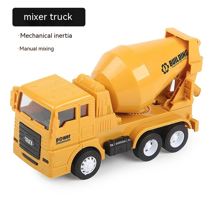 Medium Children's Simulation Inertial Engineering Vehicle Plastic Excavator, Durable Toy, Develops Fine Motor Skills and — photo 4
