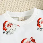 Suéter infantil de manga longa com gola redonda e estampa, perfeito para meninos. Conforto e estilo para o dia a dia. — foto 12