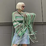Green, Gray And White Color