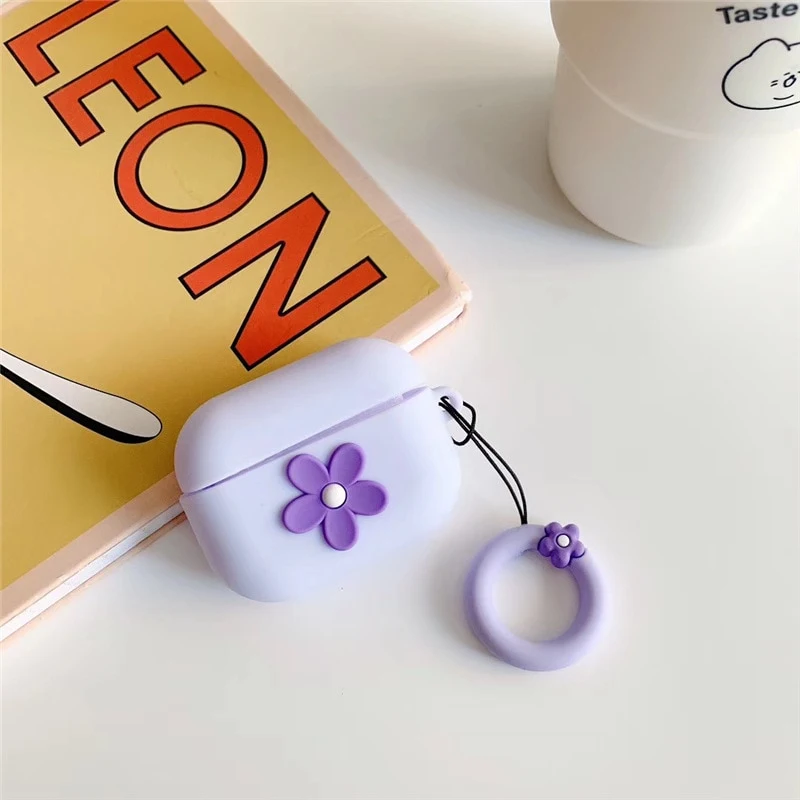 Title 16, Flower Silicone Fall-proof Earphone Cover