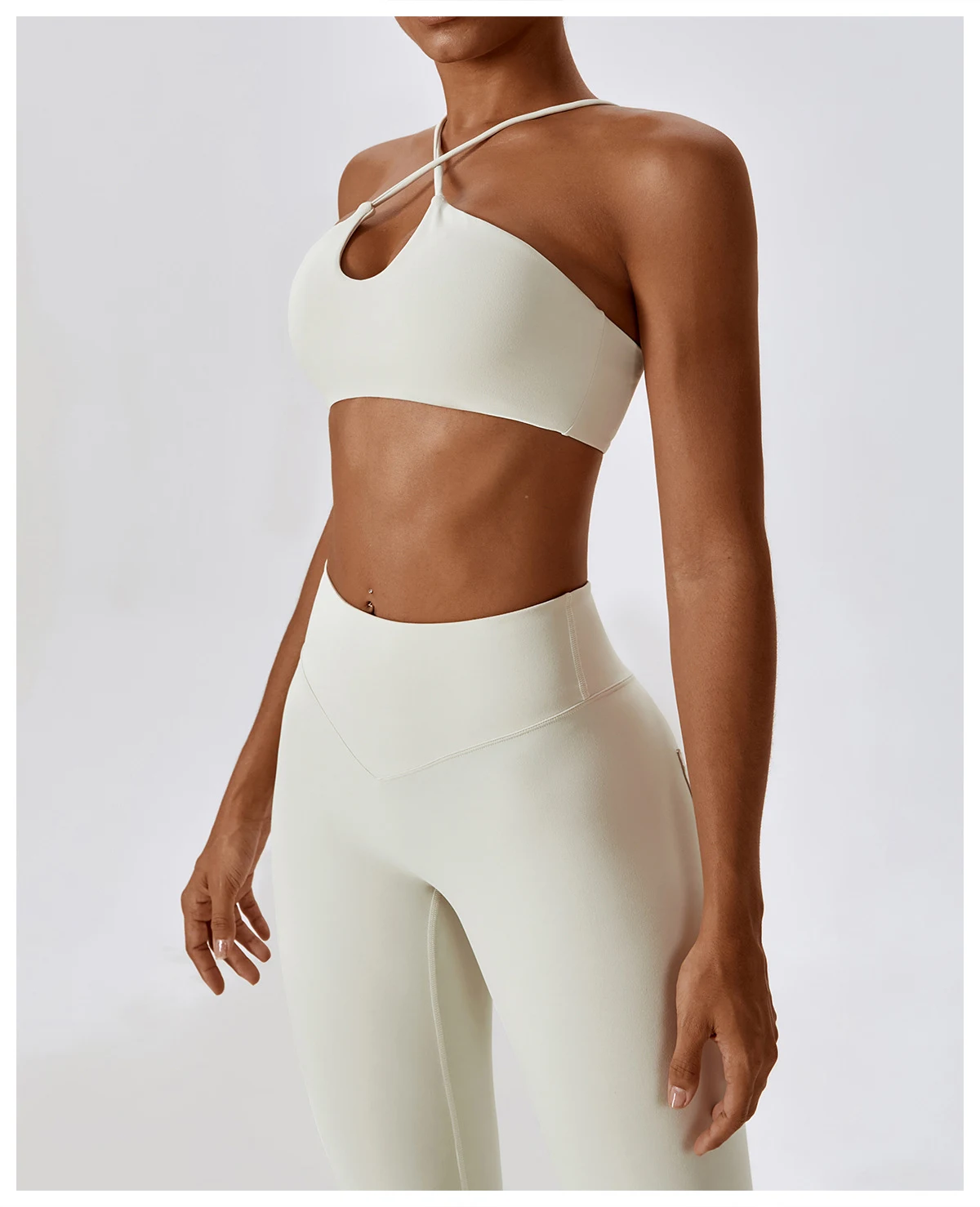 Title 21, Womens Cross Push-up Beauty Back Yoga Bra Runn...