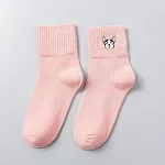 Cartoon Embroidered In Tube Socks — photo 8