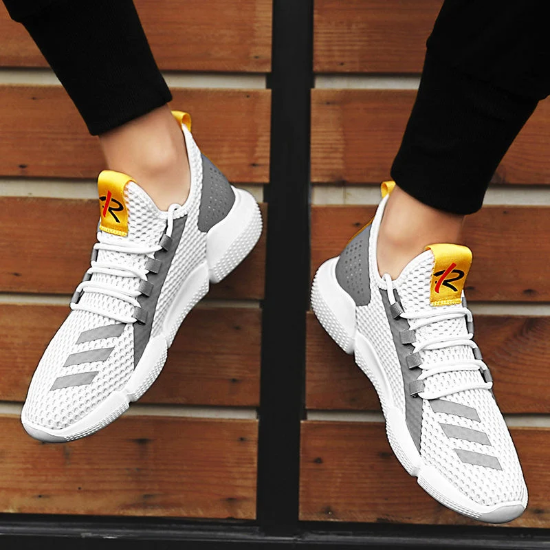 Student Running Shoes Comfortable Flying Woven Sneakers. Experience comfort and breathability with these lightweight and — photo 2