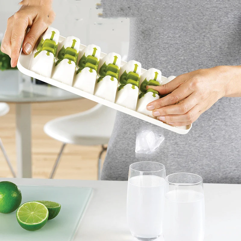 Ice cube mold with easy-release design. Enjoy perfectly chilled drinks with ice cubes that pop out effortlessly and conv — photo 2