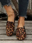 Women's Stylish And Lightweight Leopard Print Pumps — photo 13