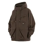 Casaco masculino solto estilo workwear para lazer. Conforto e estilo para o dia a dia. Perfeito para um visual casual e moderno, ideal para diversas ocasiões. — foto 1