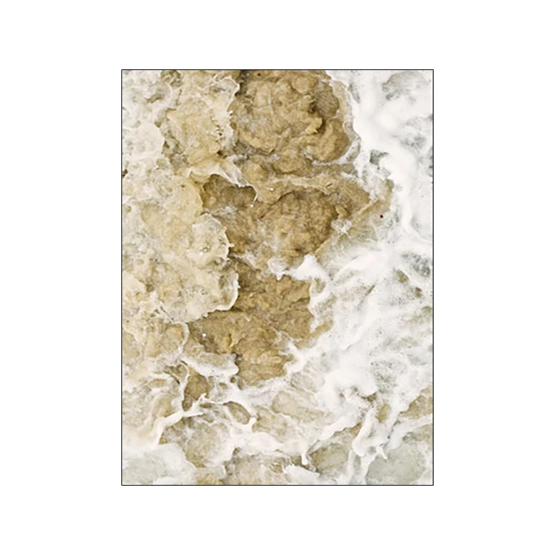 Pintura de Parede em Tela Moderna Nórdica com Folha de Ouro, Praia, Adicione Elegância e Sofisticação à sua Decoração, Ideal para Ambientes. — foto 9