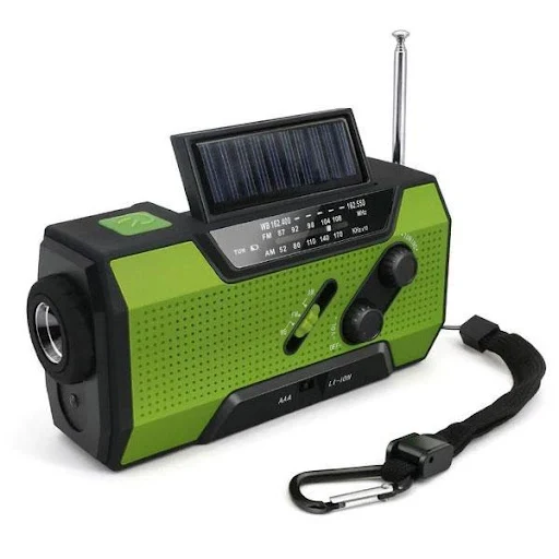 Title 1, Pocket solar radio for outdoor adventures and e...
