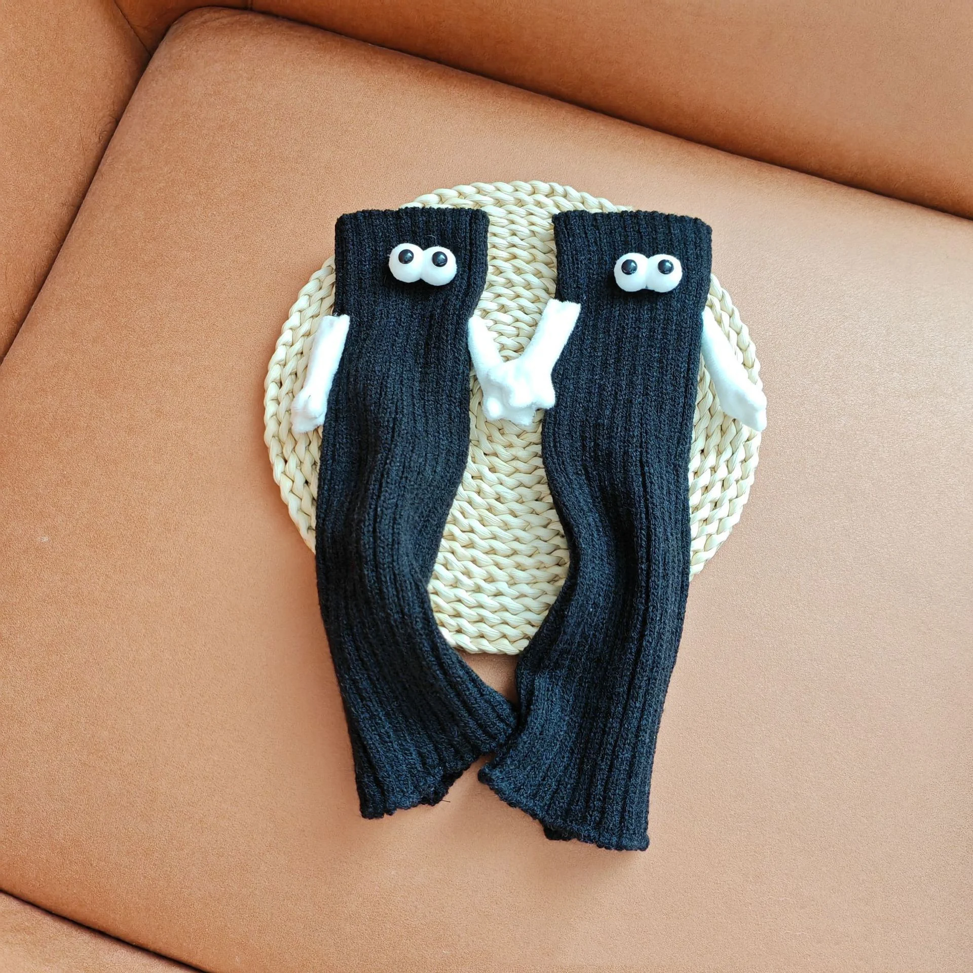 Title 5, Couple Magnetic Handle Cute Pull Foot Foot Sock