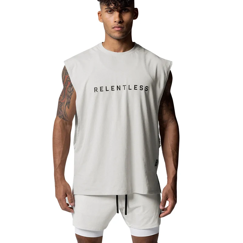 Colete esportivo casual de moda masculina Conforto e estilo para treinos e lazer Tecido leve e respirável Design moderno e versátil — foto 9