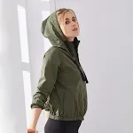 Running hooded zipper sports jacket. Breathable, lightweight, and perfect for outdoor workouts. Provides comfort and per — photo 2