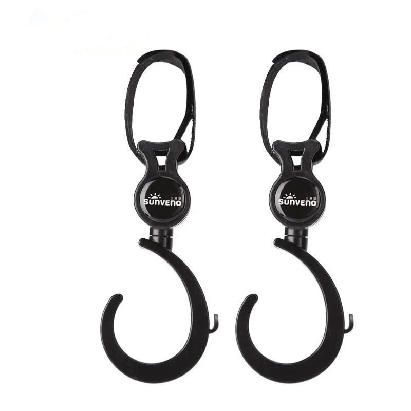 Title 7, Rotating 360 Baby Stroller Movable Gear Hook. P...
