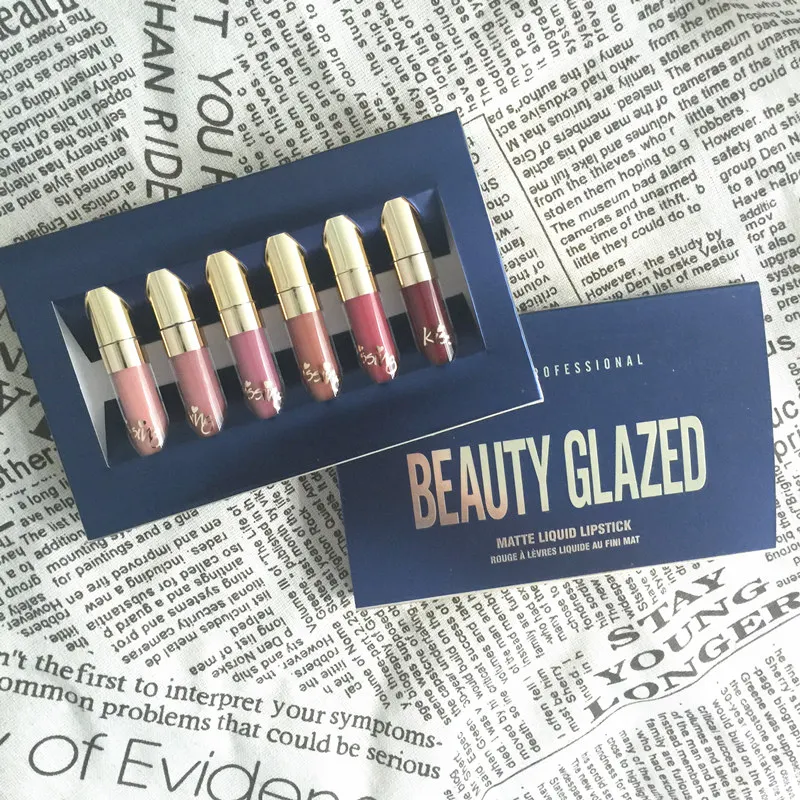 Title 1, Matte Lip Gloss Liquid Lipstick Lip Kit Long La...