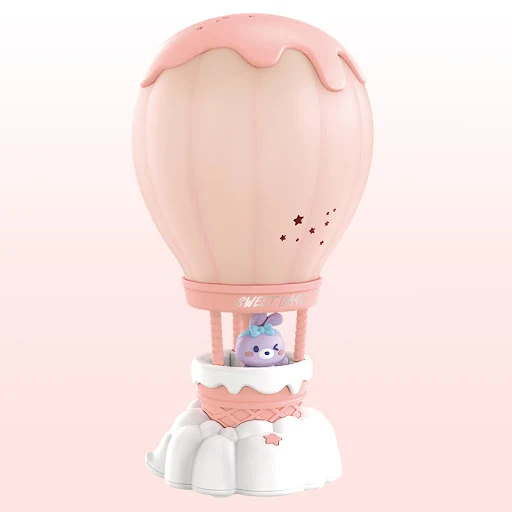 Title 7, Cartoon Balloon USB Charging Table Lamp Eye Pro...