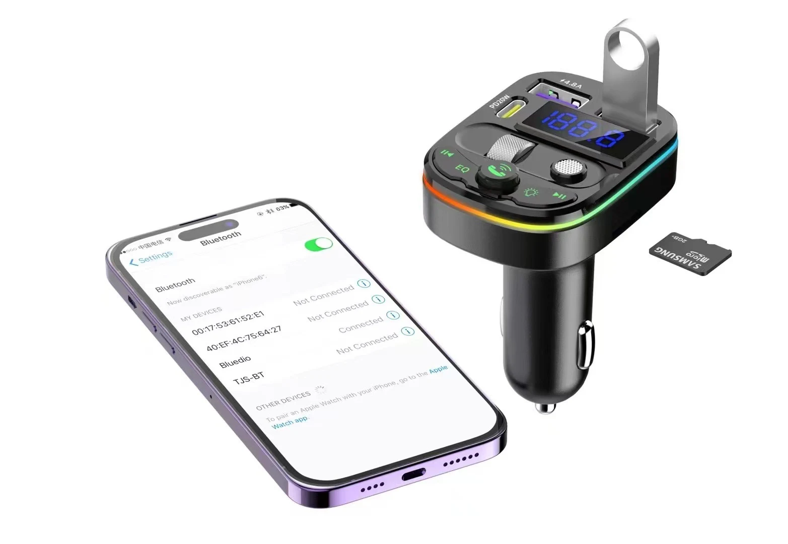 Title 3, On Board Bluetooth Receiver with MP3 Playback a...