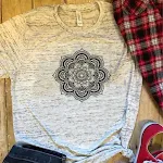 Snowflake Round neck
