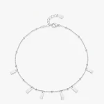 Pulseira feminina de prata esterlina design especial europeu e americano verão nova Adicione um toque de elegância ao seu visual com esta pulseira charmosa. — foto 10