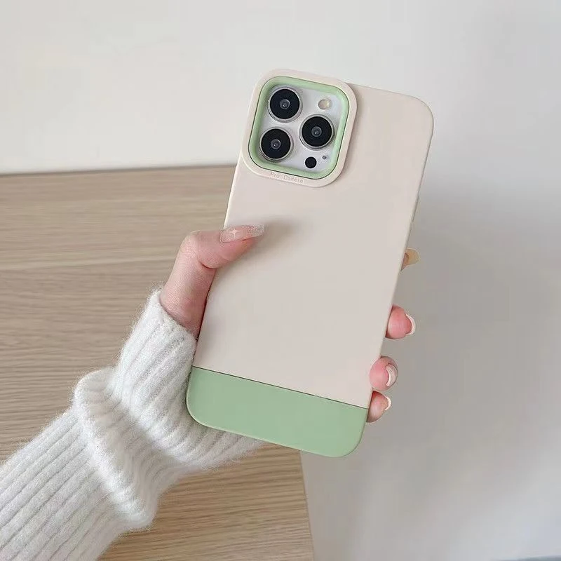 Title 2, Capa de celular de silicone três em um com core...