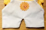 White Suspender Pants