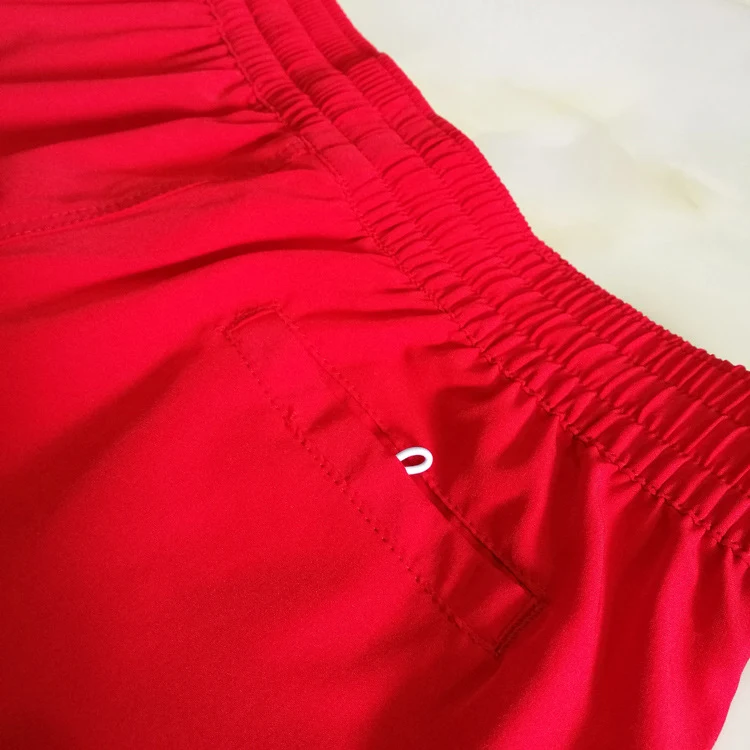 Title 5, Summer Wine Red Solid Color Ladies Beach Pants,...
