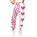 Women's 3D Digital Printed Ankle Banded Pants Casual Sports Trousers. Comfortable and stylish for everyday wear and spor — photo 6