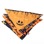 Halloween Bell Dog Collar Triangular Bandage Scarf Puppy Pet Bandana Collar Cotton Bandanas Pet tie Grooming Halloween P — photo 5