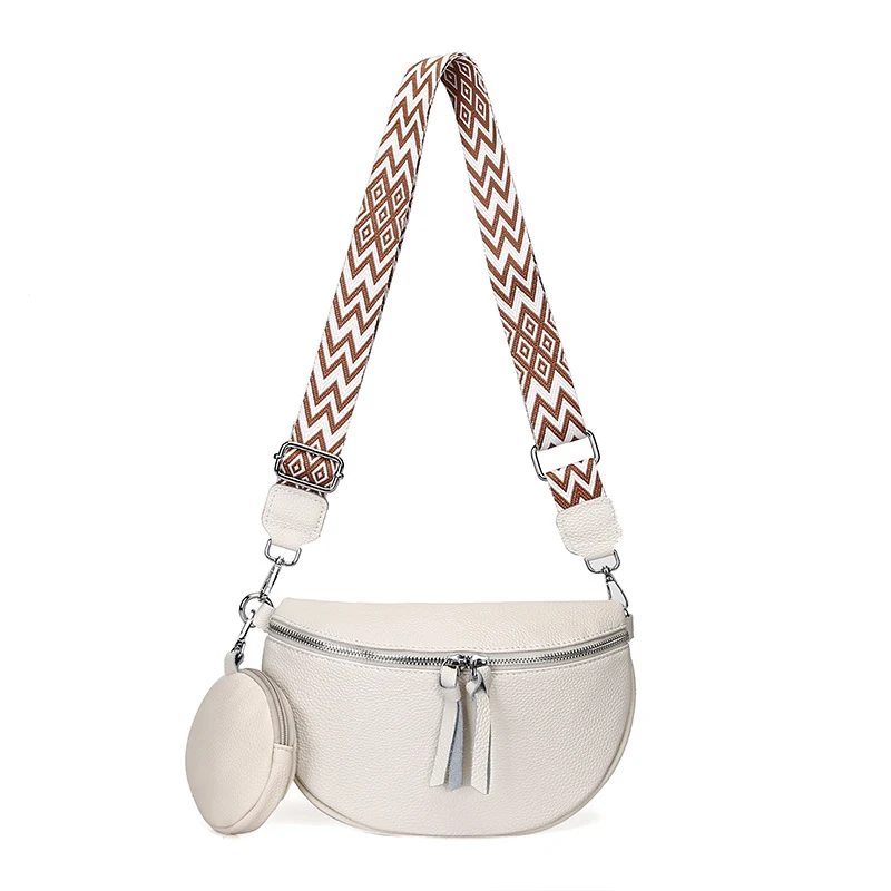 Women's Genuine Leather Crossbody Bag, New Fashion, Cowhide Shoulder Bag, Perfect for Foreign Trade, Stylish and Functio — photo 12