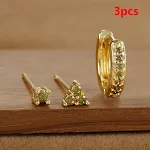 E1613 Gold Olive Green 3PCs