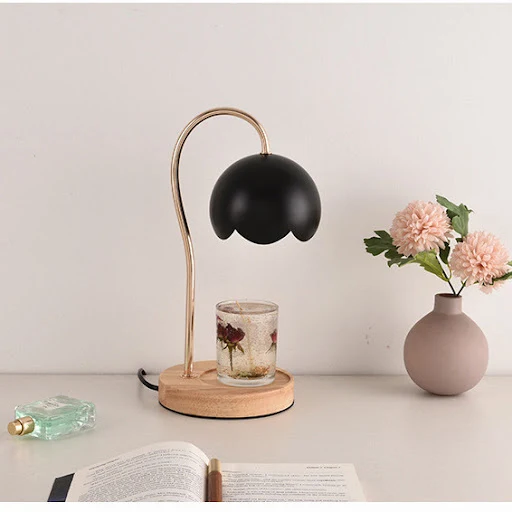 Title 3, Roses Dimmable Ambient Light Scented Candle Lam...