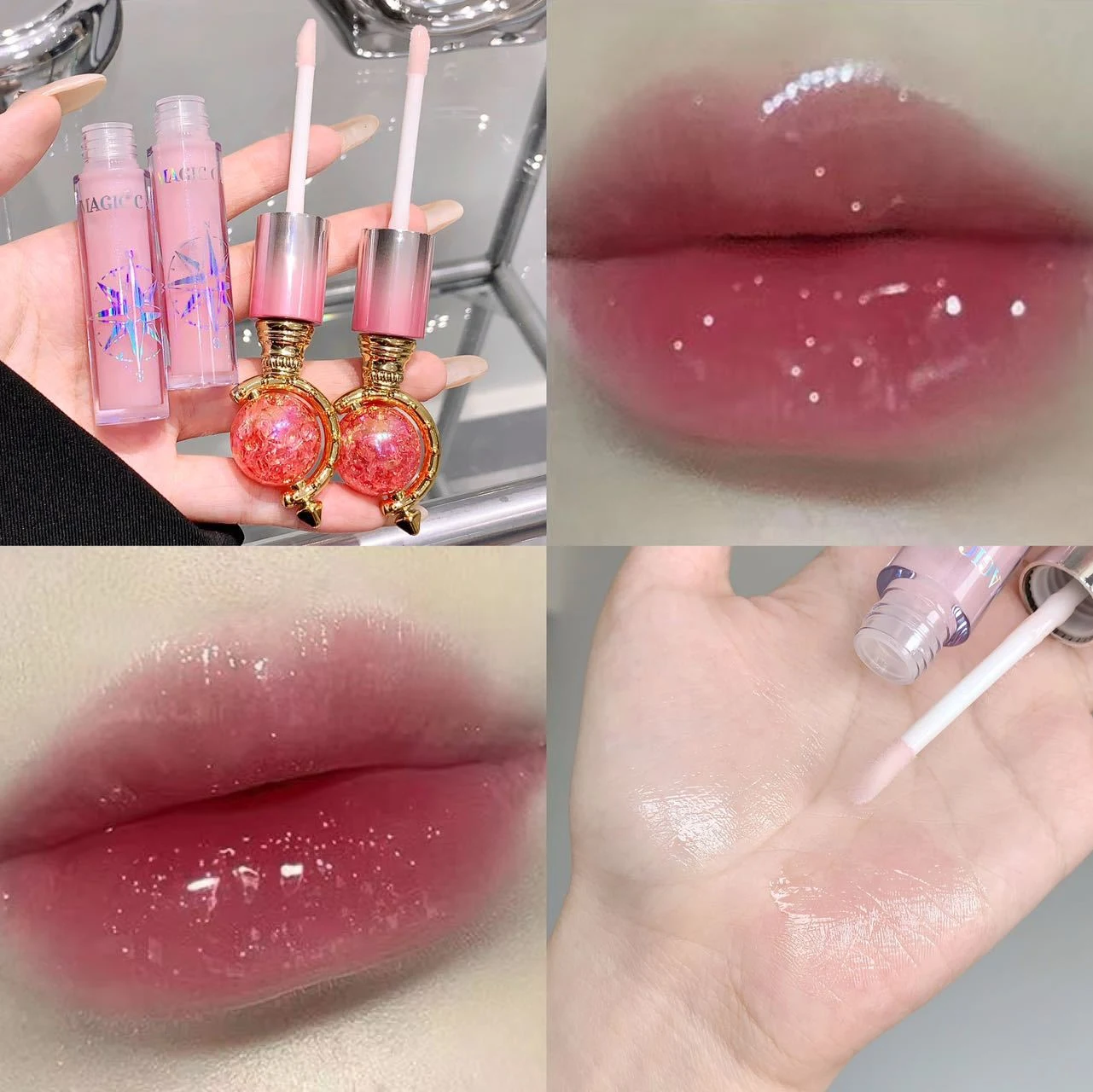 Title 3, Water Light Lip Gloss for women, moisturizing w...