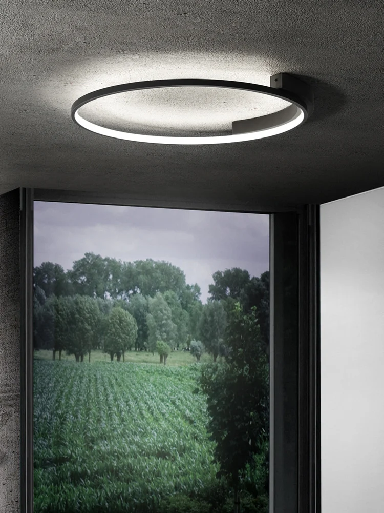 Title 3, Modern Minimalist Bedroom Ceiling Lamp Art Ligh...