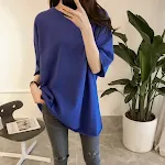 Lente En Zomer Nieuwe 95 Katoen Kan Zich Niet Betalen Bal Snoep Kleur Ronde Hals Trui T-shirt Dames Korte mouwen Top Loo — foto 5