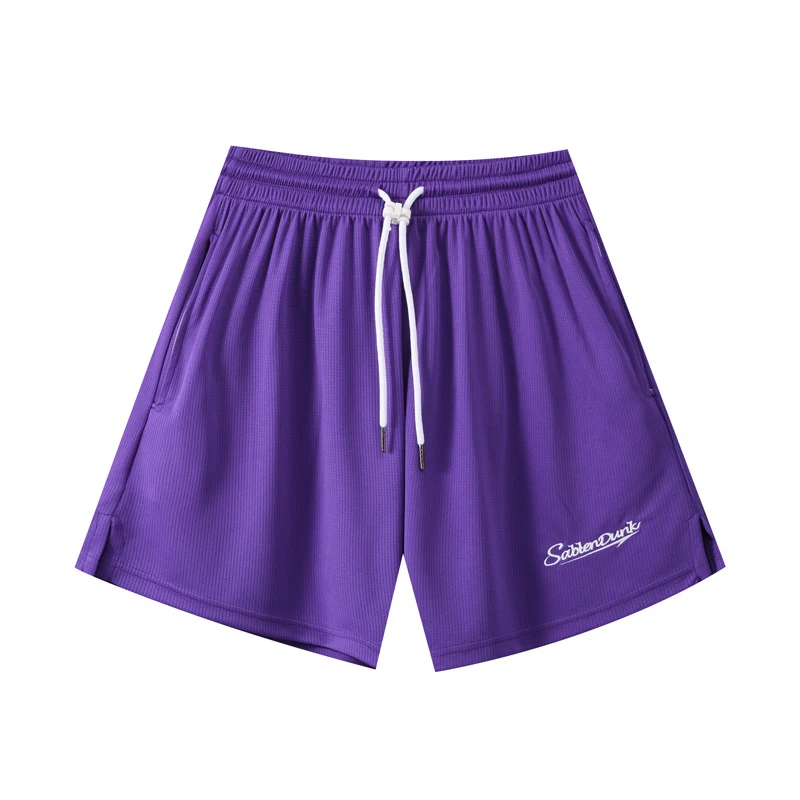 Amerikaanse Shorts met Borduursel in Effen Kleuren Comfortabele Zomerbroek voor Dames en Heren Casual en Stijlvol voor Elke Dag of Vakantie. — foto 21
