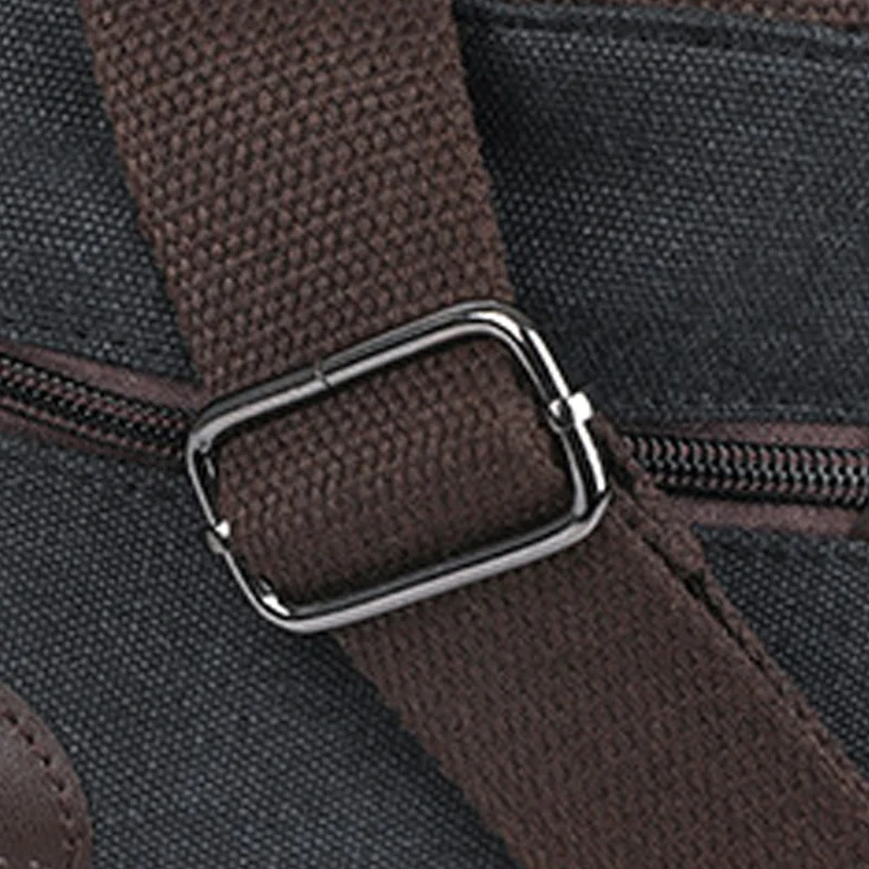 Title 3, Retro Fashion Canvas Reistas met Grote Capacite...
