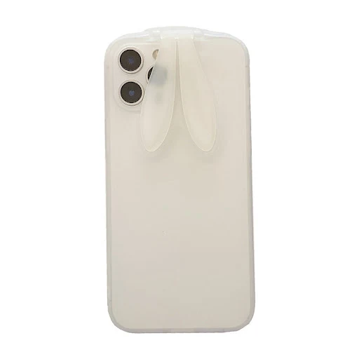 Title 3, Creative Anti-drop Bunny Ear Stand Phone Case. ...