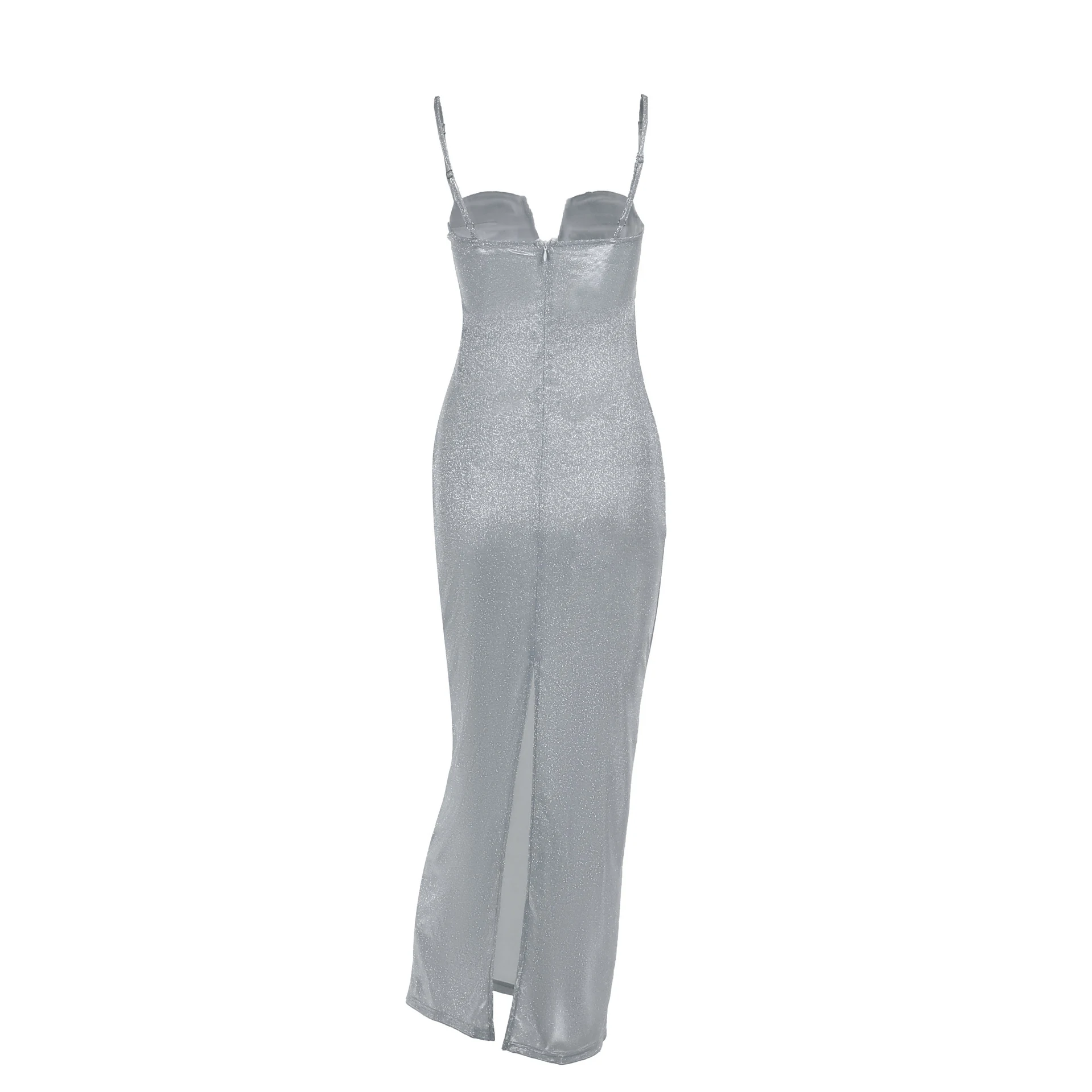 Title 15, Socialite Style Elegant Slim-fit Pleated Chest ...