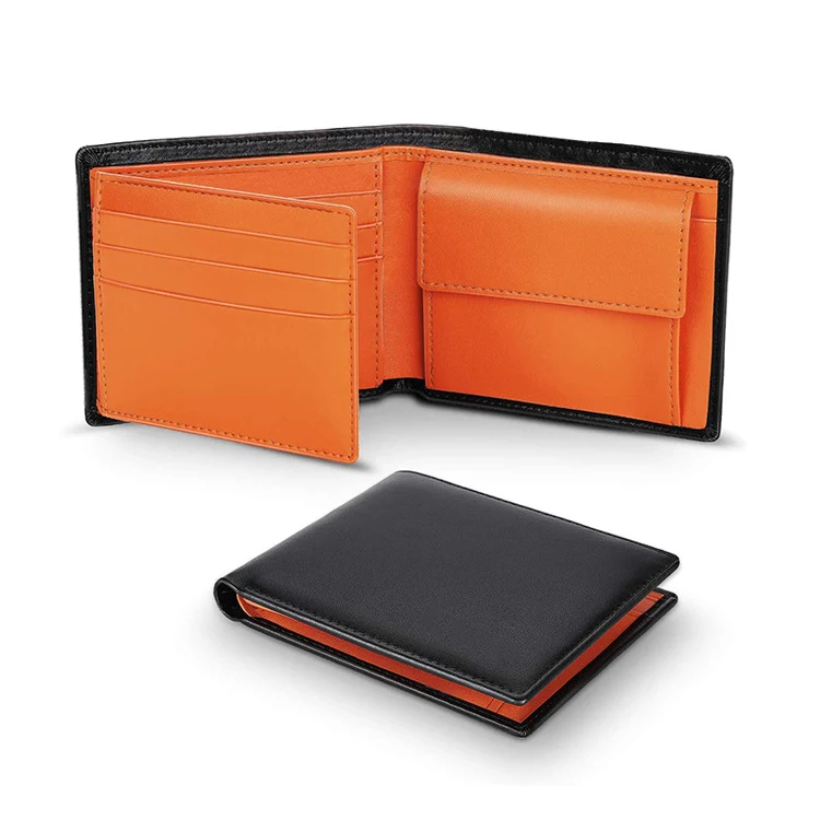 Title 4, Mens Short Top Layer Cowhide Wallet, Stylish a...