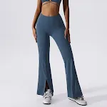 Dark Blue Bootcut Trousers