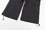 Men's Loose Straight Cargo Pants with Three Bars, offering comfort and versatility for everyday wear, perfect for a casu — photo 4