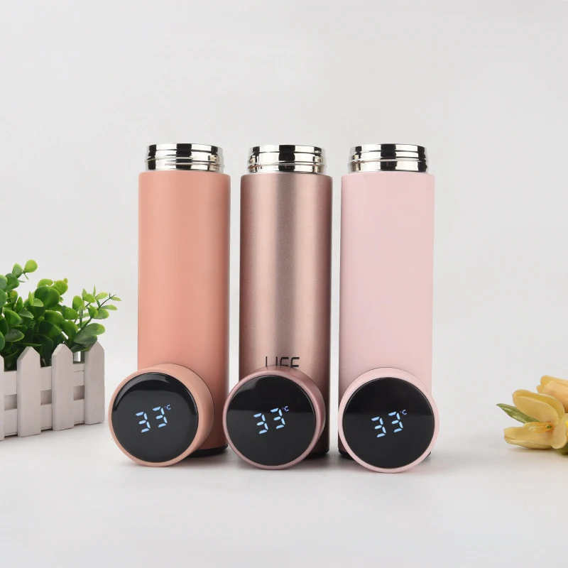 Stainless Steel Smart Vacuum Flask Straighten The Car Easily Keep your drinks at the perfect temperature and simplify yo — photo 6