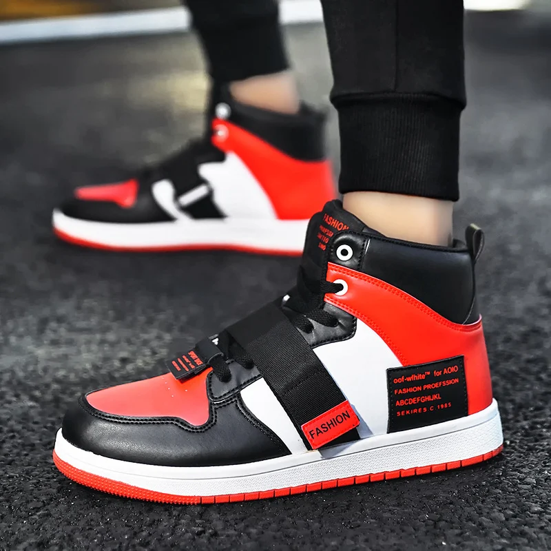 Title 6, Mens shoes autumn new Korean version trend hig...