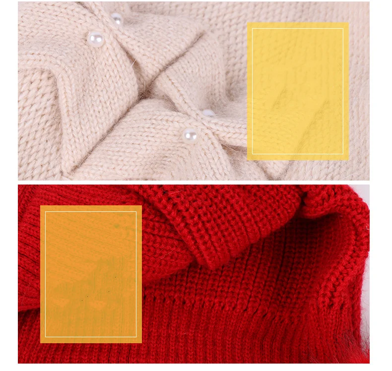 Title 7, Womens Autumn And Winter Knitted Woolen Hat