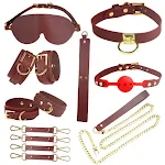 SM Gold Eight Piece Set Red