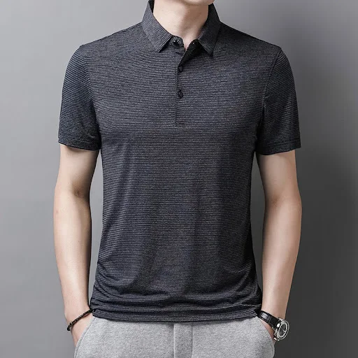 Title 1, Chu Camiseta casual de lapela Golf Sport Top li...