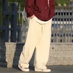 Men's Solid Color Summer Youth Popular Sports Pants Loose Basic All-Matching Trousers Comfortable for Activities and Eve — photo 2