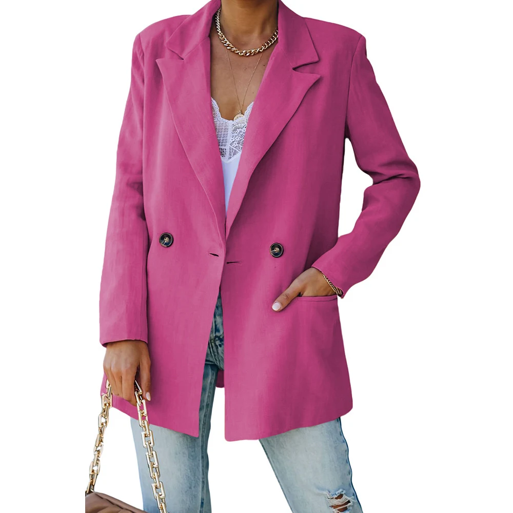 Elegante Traje de Negocios con Solapa Delgada Estilo Europeo Americano Chaqueta de Manga Larga Ideal para Ejecutivos Modernos — foto 26