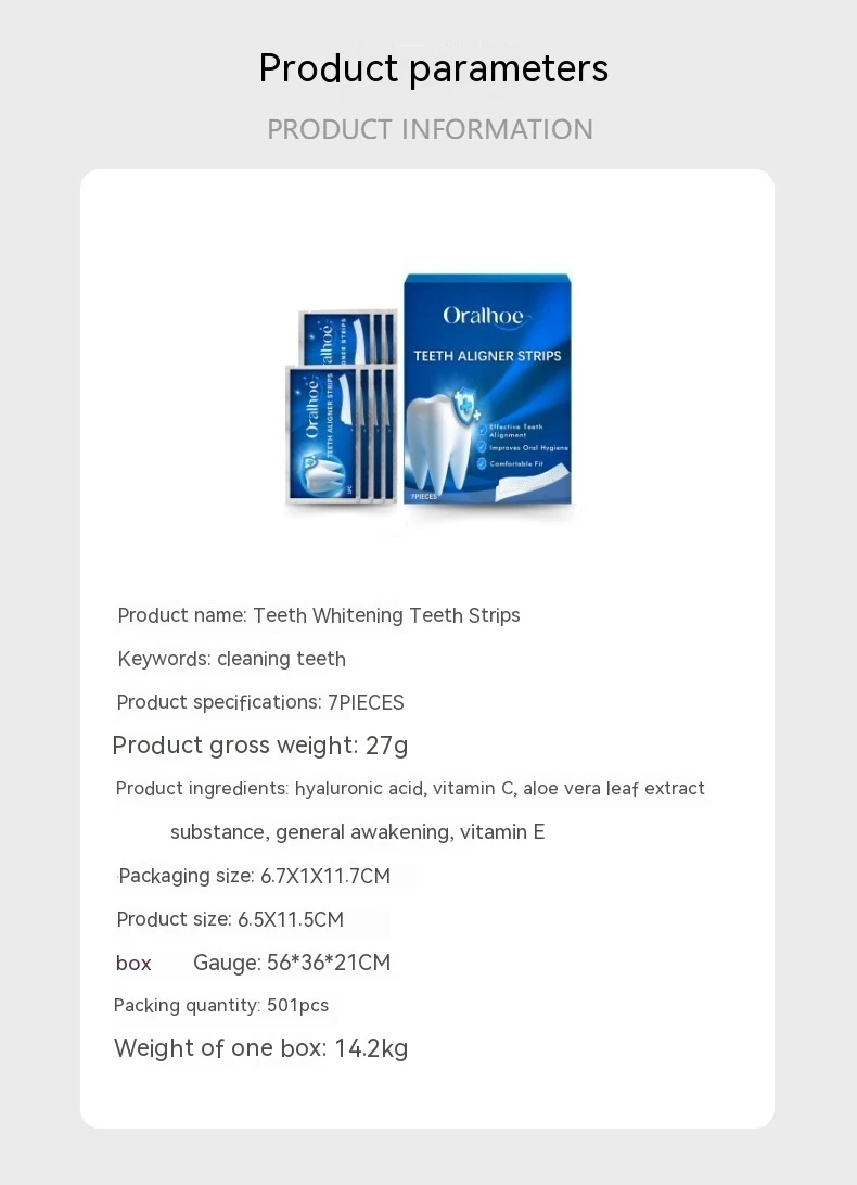 Teeth Beautiful Tooth Strips Cleaning Plaque Stain, Dazzling White for a brighter smile, whiter teeth, and a more confid — photo 15