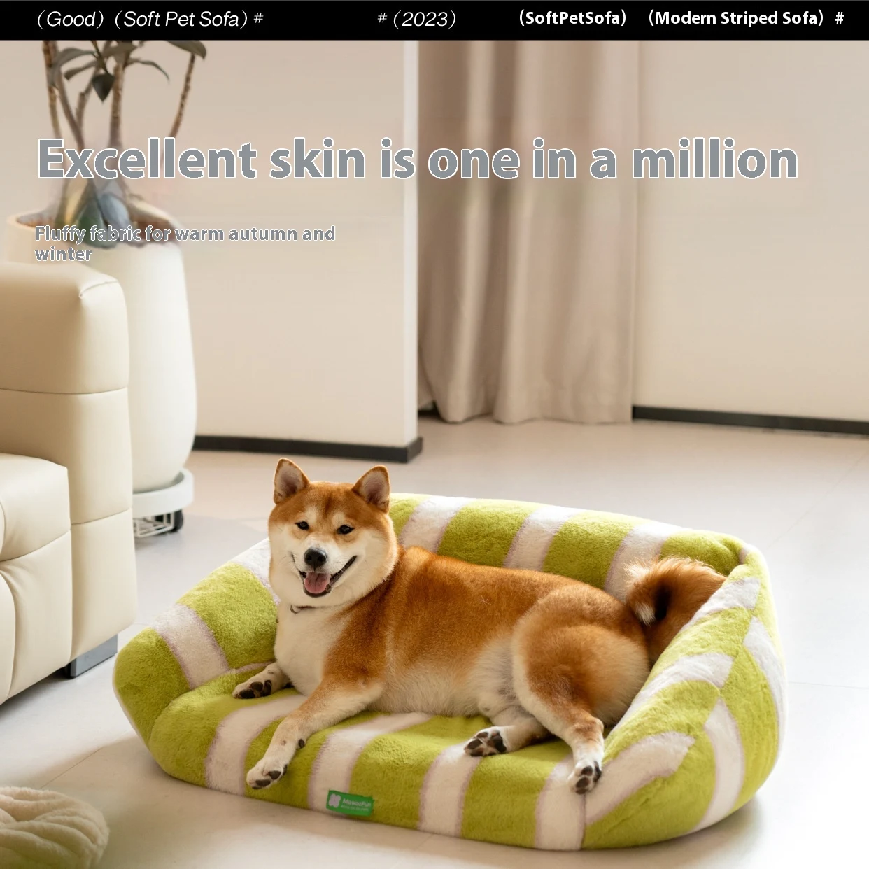 Title 8, Winter Warm Sofa Cat Nest Large Dog Bed Removab...