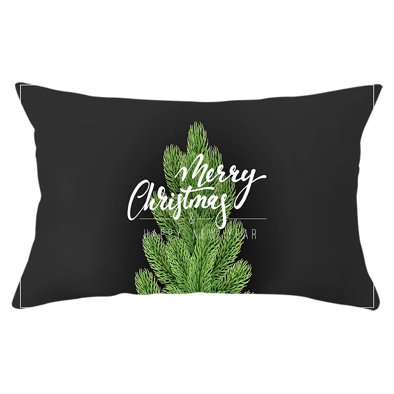 Fronha Natalina Green Series com estampa de pele de pêssego, macia e decorativa, ideal para adicionar conforto e beleza à sua casa. — foto 19